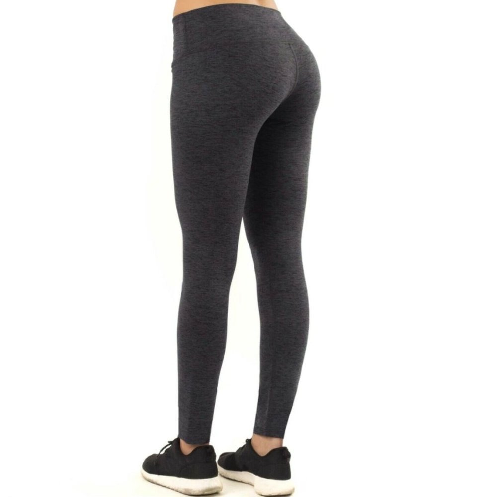 Over the Limit Apparel Women's sz XL Athletic Performance Gym Leggings Gray NWOT